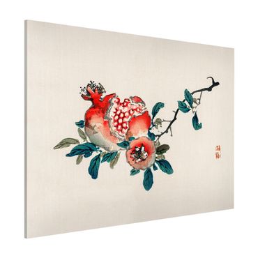 Tableau magnétique - Asian Vintage Drawing Pomegranate