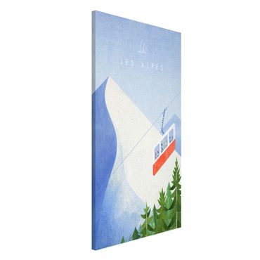 Tableau magnétique - Tourism Campaign - Les Alpes