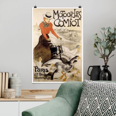 Poster - Théophile Steinlen - Poster For Motor Comiot