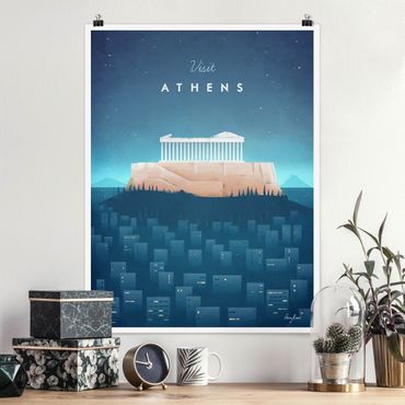 Poster - Travel Poster - Athens