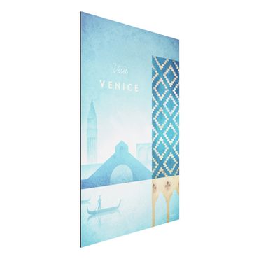 Impression sur aluminium - Travel Poster - Venice