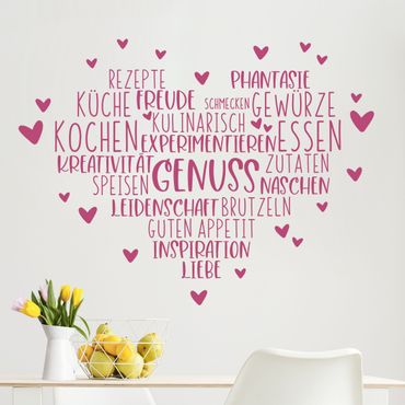 Sticker mural - Heart Enjoyment
