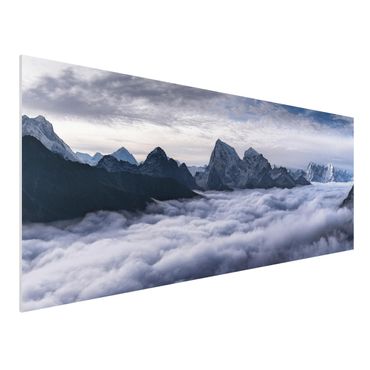 Tableau en forex - Sea Of ​​Clouds In The Himalayas