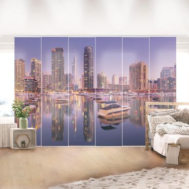 Set de panneaux coulissants - Dubai Skyline And Marina