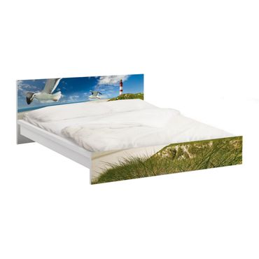 Papier adhésif pour meuble IKEA - Malm lit 160x200cm - Dune Breeze