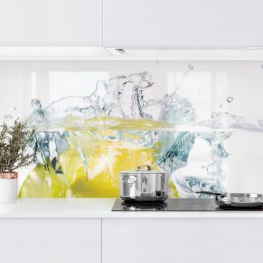 Revêtement mural cuisine - Lemon And Lime In Water