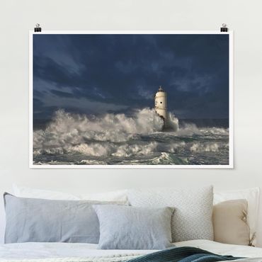 Poster - Lighthouse On Sardinia
