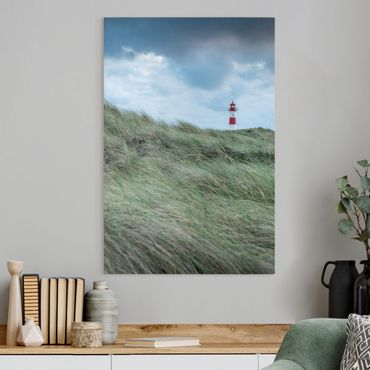 Impression sur toile - Stormy Times At The Lighthouse