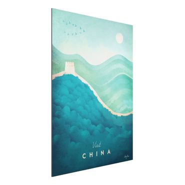 Impression sur aluminium - Travel Poster - China