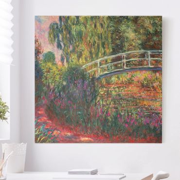 Tableau sur toile - Claude Monet - Japanese Bridge In The Garden Of Giverny