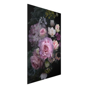Tableau sur aluminium - Bouquet Of Gorgeous Roses