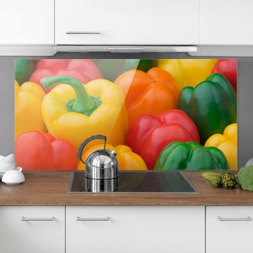 Fond de hotte - Colorful Peppers