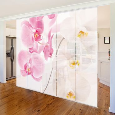 Set de panneaux coulissants - Delicate Orchids