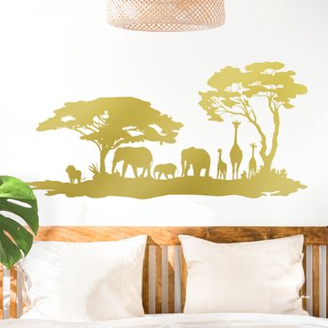 Sticker mural - African savannah