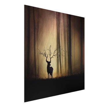 Tableau sur aluminium - The Lord Of The Forest