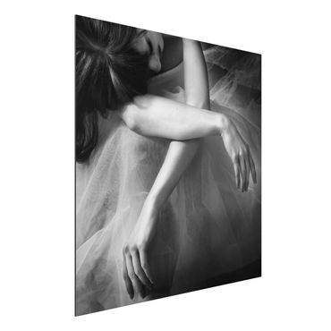 Tableau sur aluminium - The Hands Of A Ballerina