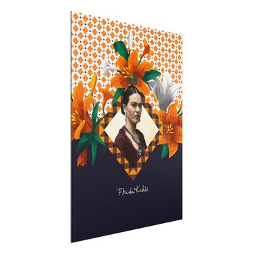 Tableau sur aluminium - Frida Kahlo - Lilies