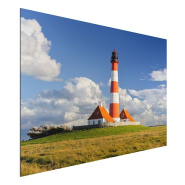 Tableau sur aluminium - Lighthouse In Schleswig-Holstein