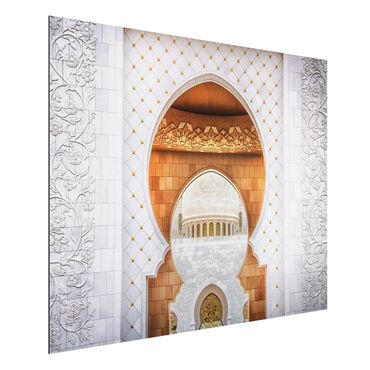 Tableau sur aluminium - Gate To The Mosque