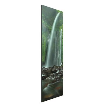 Tableau sur aluminium - Tropical Waterfall