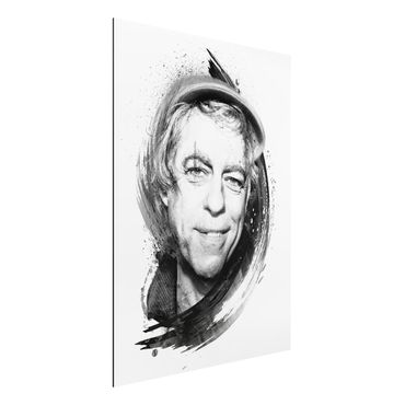 Tableau sur aluminium - Bob Geldof