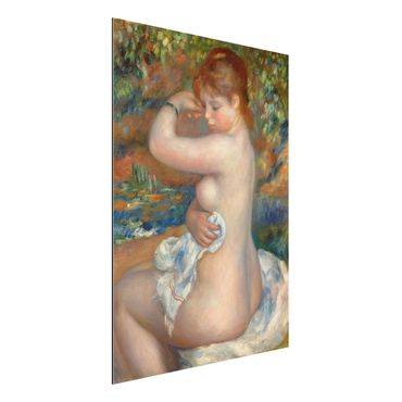 Tableau sur aluminium - Auguste Renoir - After the Bath