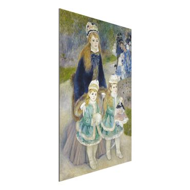 Tableau sur aluminium - Auguste Renoir - Mother and Children (The Walk)