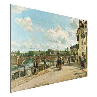 Tableau sur aluminium - Camille Pissarro - View Of Pontoise