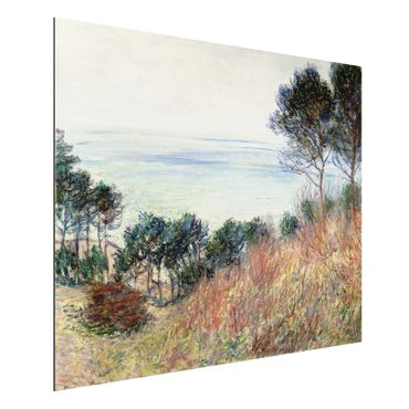 Tableau sur aluminium - Claude Monet - The Coast Of Varengeville