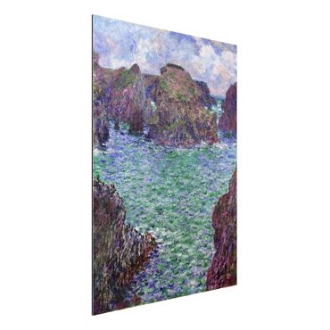 Tableau sur aluminium - Claude Monet - Port-Goulphar, Belle-Île