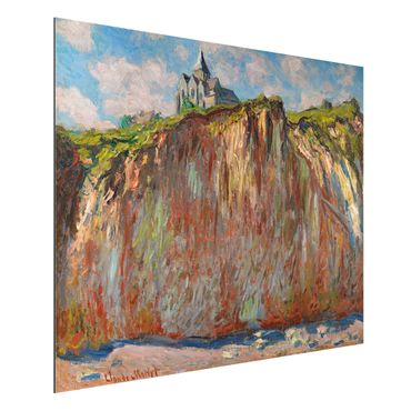 Tableau sur aluminium - Claude Monet - The Church Of Varengeville In The Morning Light