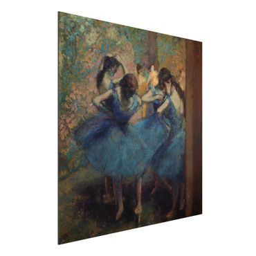 Tableau sur aluminium - Edgar Degas - Blue Dancers