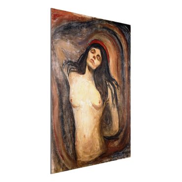 Tableau sur aluminium - Edvard Munch - Madonna