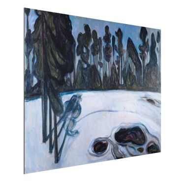 Tableau sur aluminium - Edvard Munch - Starry Night