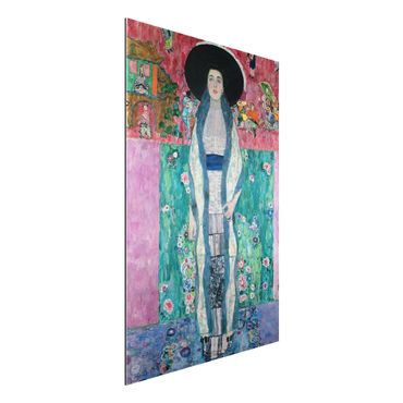 Tableau sur aluminium - Gustav Klimt - Portrait Adele Bloch-Bauer II