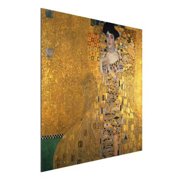 Tableau sur aluminium - Gustav Klimt - Portrait Of Adele Bloch-Bauer I