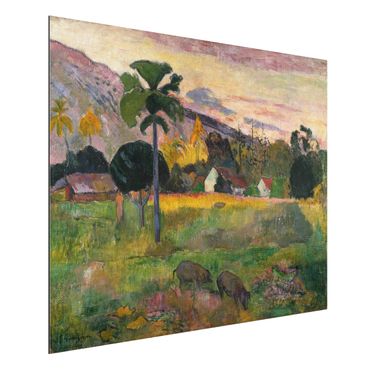 Tableau sur aluminium - Paul Gauguin - Haere Mai (Come Here)