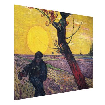Tableau sur aluminium - Vincent Van Gogh - Sower With Setting Sun