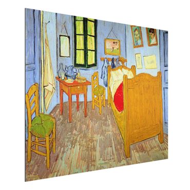Tableau sur aluminium - Vincent Van Gogh - Bedroom In Arles