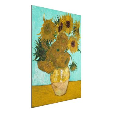 Tableau sur aluminium - Vincent van Gogh - Sunflowers