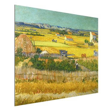 Tableau sur aluminium - Vincent Van Gogh - The Harvest