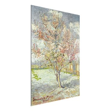 Tableau sur aluminium - Vincent van Gogh - Flowering Peach Trees