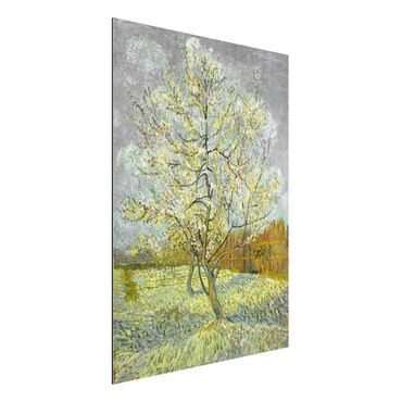 Tableau sur aluminium - Vincent van Gogh - Flowering Peach Tree