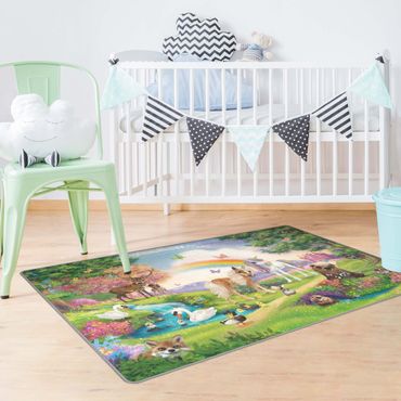 Tapis - Animal Club International - Magical Forest With Unicorn