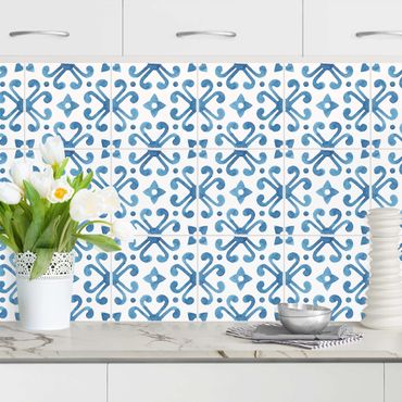 Revêtements muraux pour cuisine - Watercolour Tiles - Belém