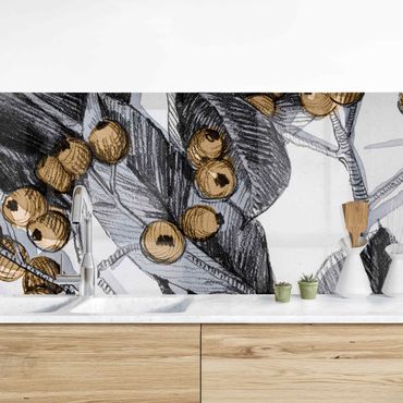 Revêtement mural cuisine - Watercolour Berries
