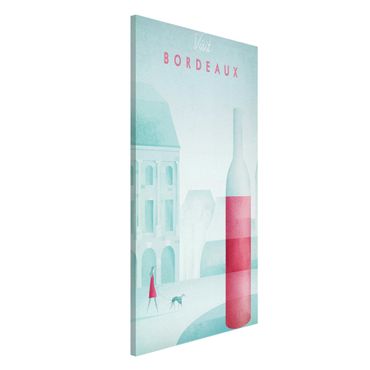 Tableau magnétique - Travel Poster - Bordeaux