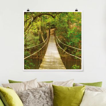 Poster - Jungle Bridge