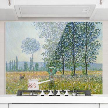 Fond de hotte - Claude Monet - Fields In Spring