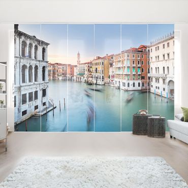 Set de panneaux coulissants - Grand Canal View From The Rialto Bridge Venice